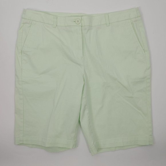 Juniper + Lime shorts lime color size 10 #586 - Picture 1 of 3